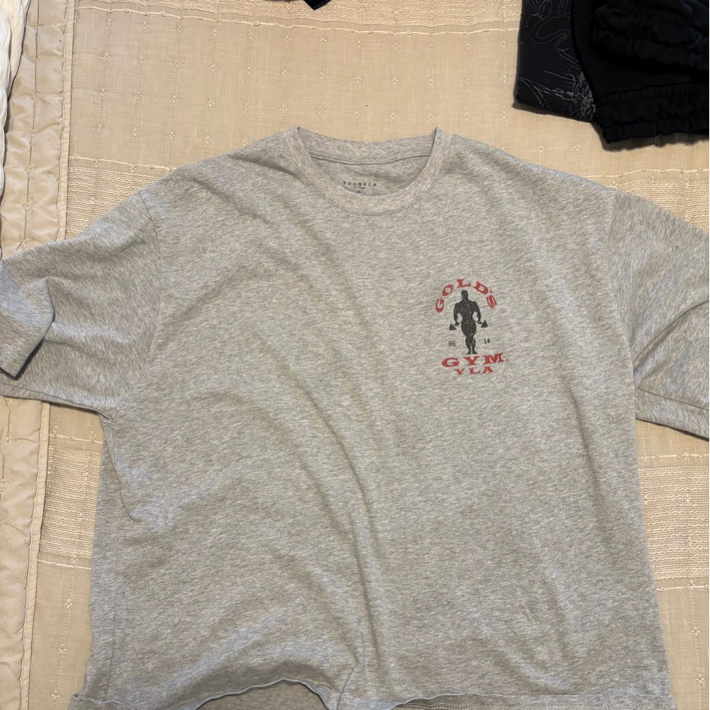 Golds Gym YoungLa collab tee